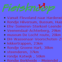 Fietsknoop webservice